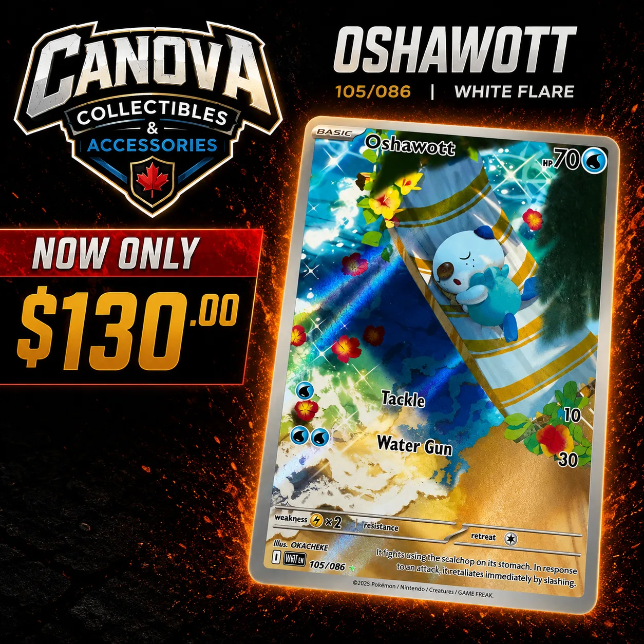 Oshawott - WHT 105/086
