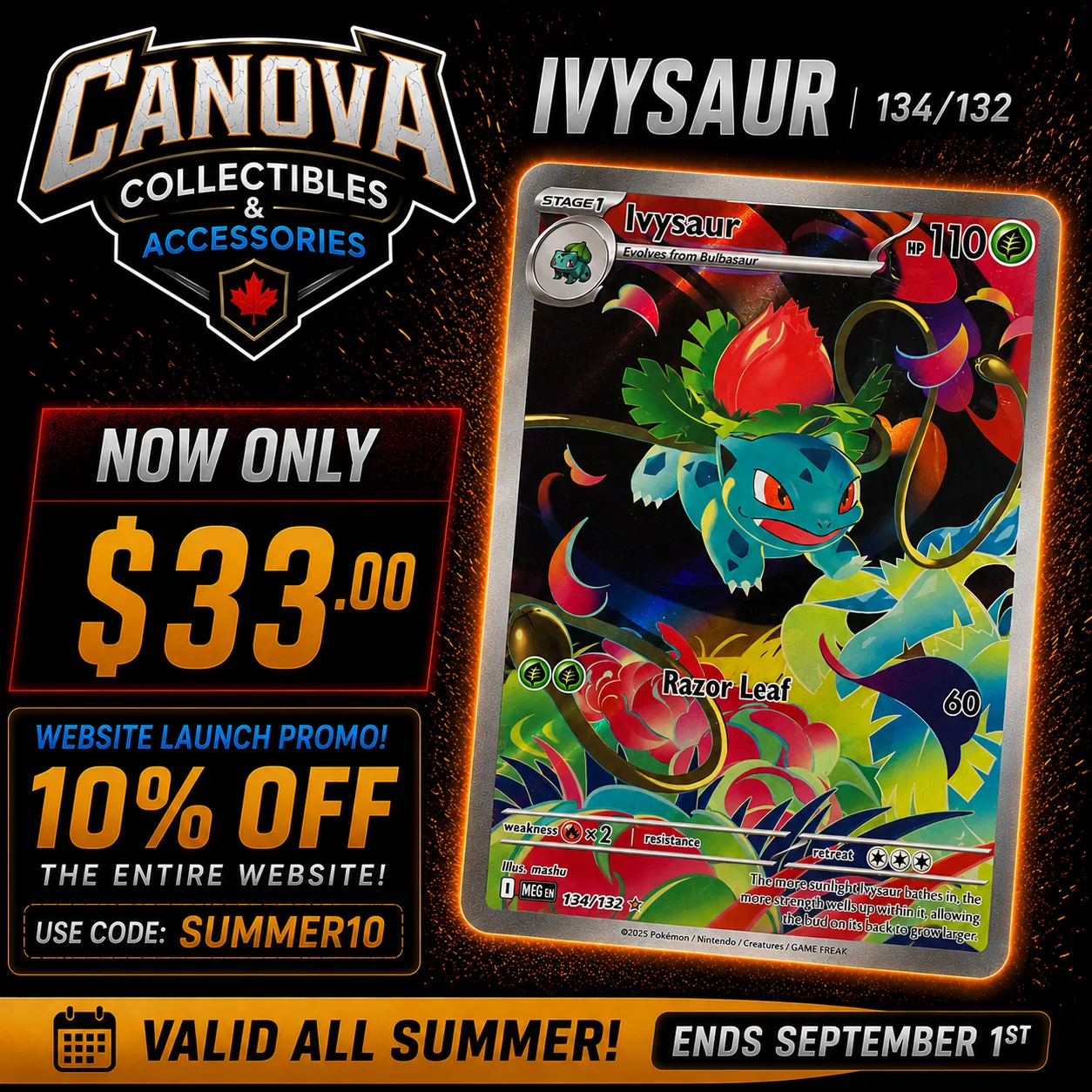 Ivysaur - MEG 134/132
